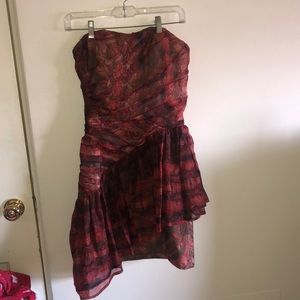 Beautiful strapless Christian Siriano dress